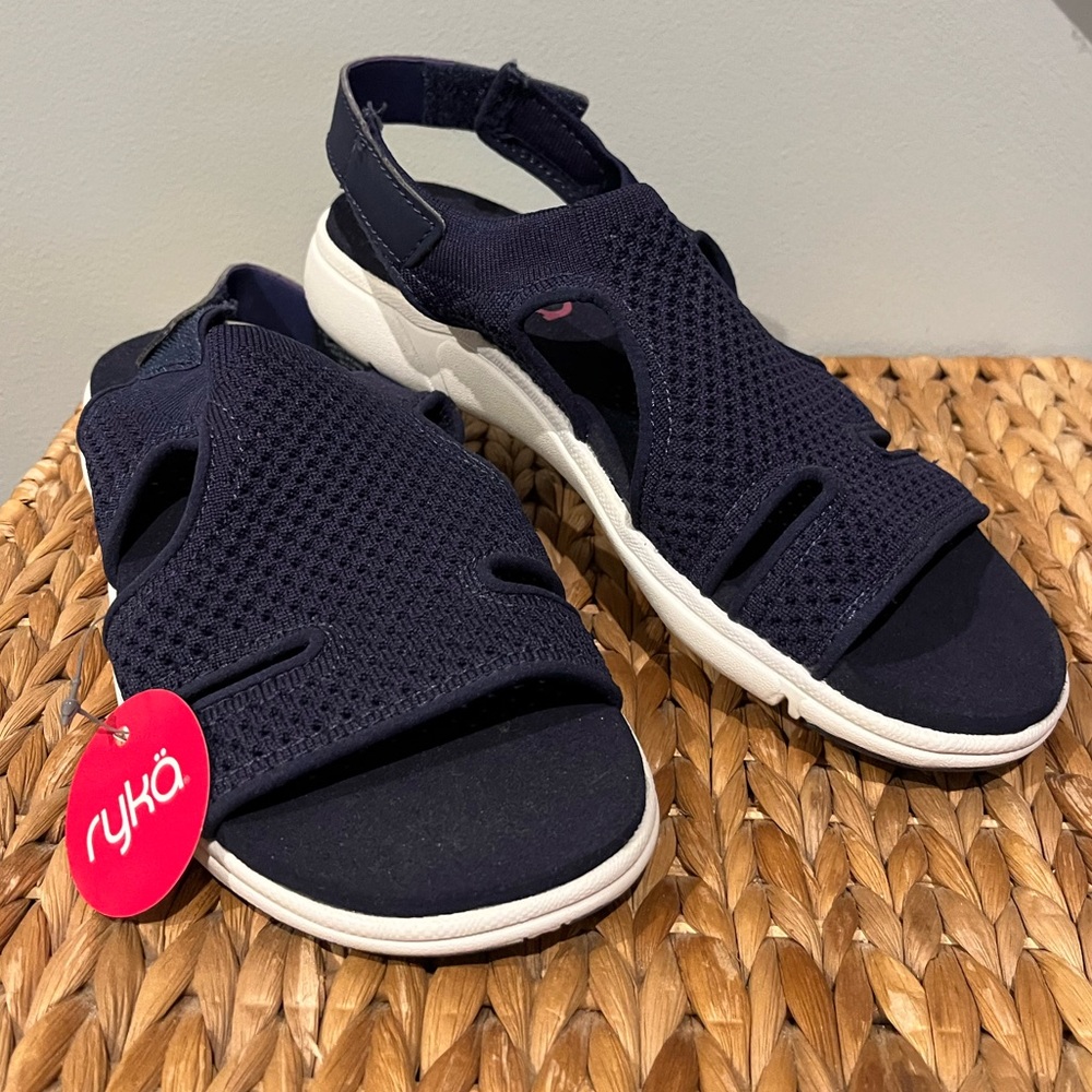 Ryka Open Toe Summer Sandals Size 6.5W
